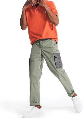 Vista 2 de Nautica Polo para hombre de ajuste clásico de ajuste sostenible