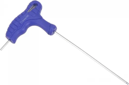 Vista 6 de uxcell Llave inglesa con mango en T de llave hexagonal de extremo de bola de 0.059 in, acero métrico CR-V