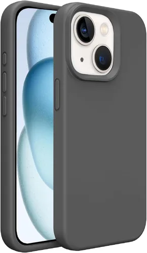 Vista 85 de Funda de silicona prémium para iPhone SE/8/7, con forro de microfibra suave antiarañazos, a prueba de golpes, color negro, iPhone SE/8/7
