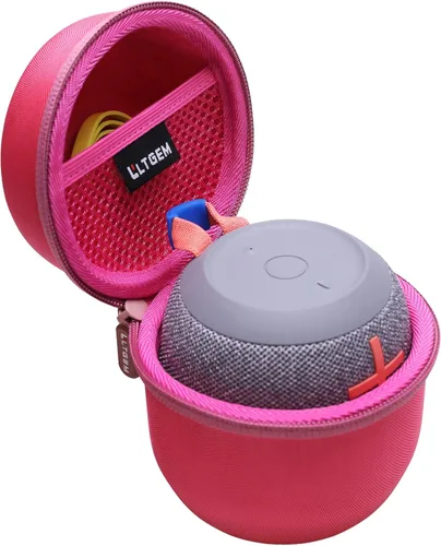 Vista 8 de LTGEM - Funda compatible con Ultimate Ears WONDERBOOM 4 / Play / 3/2 altavoz portátil impermeable, color negro