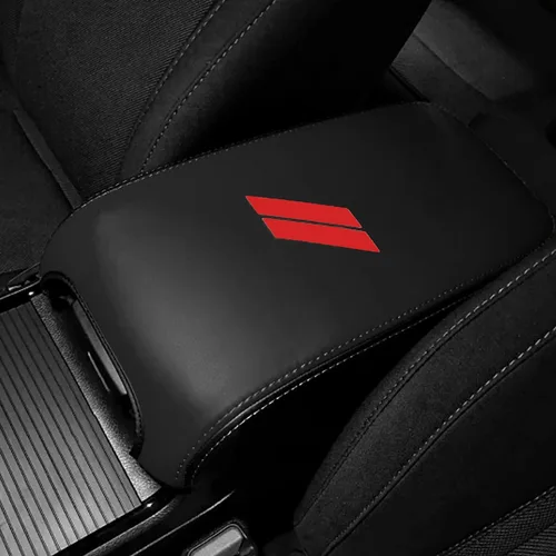 Vista 7 de Funda para reposabrazos de consola central adecuada para Dodge Charger 2011-2023, para Chrysler 300 2011-2022 de cuero antiarañazos, protector