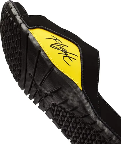 Vista 5 de Nike Slide para hombre, Blacktouryellow