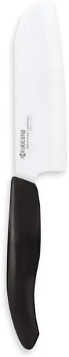Vista 10 de Cuchillo Santoku de la marca Kyocera Advanced Ceramic y de la serie Revolution con 5 1/2 pulgadas, hoja blanca, Blanco KYOCERA Revolution 5.5-Inch