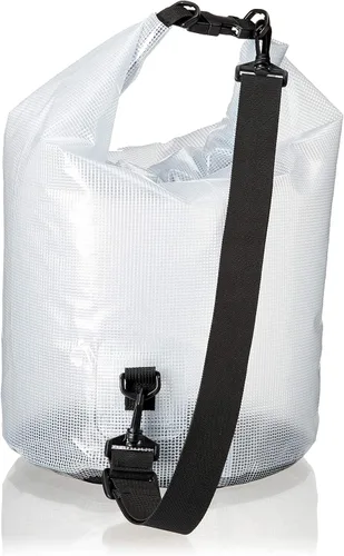 Vista 2 de KUFA - Bolsa seca enrollable (tamaño: ø11.5 x 19 pulgadas, color: transparente) y funda impermeable para teléfono celular