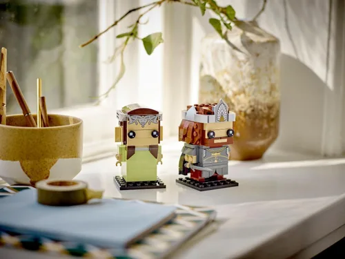 Vista 5 de Lego BrickHeadz Aragorn & Arwen (40632) El Señor de los Anillos
