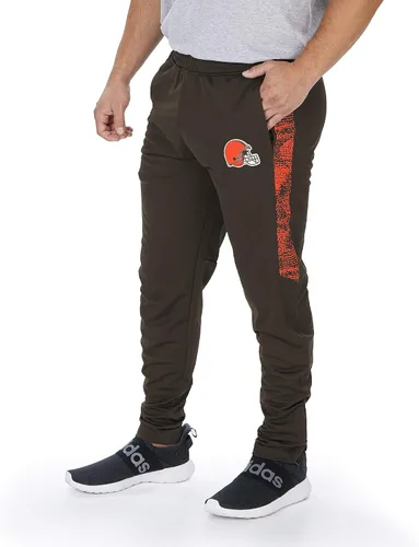 Vista 17 de Zubaz NFL Mens Track Pant with Half Sides