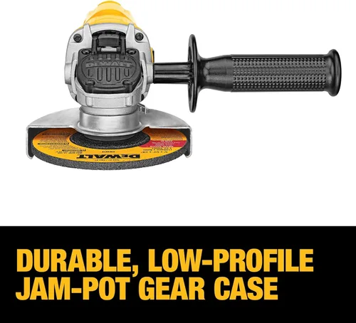 Vista 6 de Moledora angular pequeña DEWALT DWE4011 con protección One-Touch de 4-1/2 pulgadas