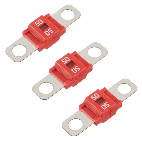 Vista 11 de BOJACK AMI/Midi 40A Fusible de Alta Corriente - Fusible de Perno de 40 Amperios para Automóviles, Camiones, Vehículos de Construcción, Autobuses