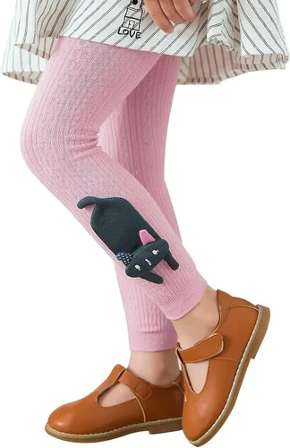 Vista 2 de BOOPH Paquete de 3 leggings para niñas de 1 a 8 años