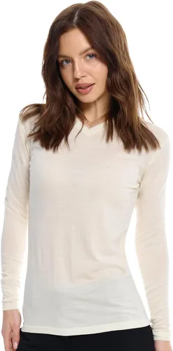 Vista 8 de 100% Merino Wool Base Layer Women - Thermal Merino Wool Shirt Women 190 morado oscuro