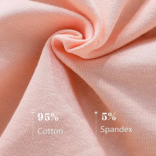 Vista 7 de ZJHTK Ropa interior de algodón para mujer, ropa interior suave de cintura media, bragas elásticas transpirables