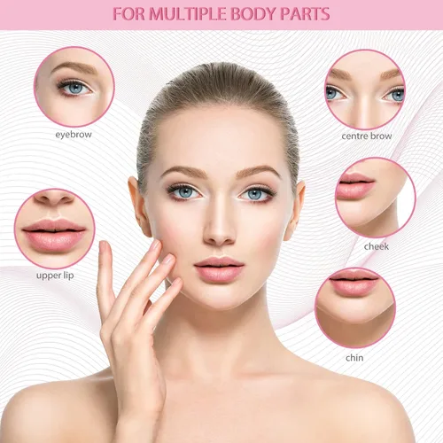 Vista 3 de Maitys 400 tiras de cera para cejas, depilación de cejas, tiras faciales de papel de cera para mujeres y hombres, labios y cara