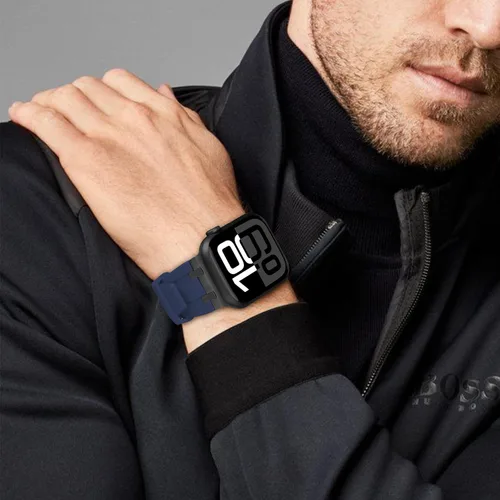 Vista 6 de Raycarrey AP - Correas deportivas de lujo para Apple Watch Band Ultra 3/2/1 1.929 in 1.811 in 1.772 in 1.732 in 1.654 in 1.614 in 1.575 in 1.496 in