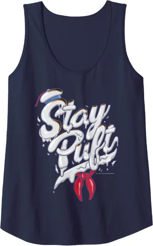 Vista 4 de Ghostbusters Stay Puft Marshmallow - Camiseta sin mangas estilo hombre, Negro, S