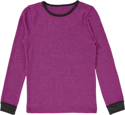 Vista 2 de Fruit of the Loom Conjunto de ropa interior térmica de gofre prémium para niñas