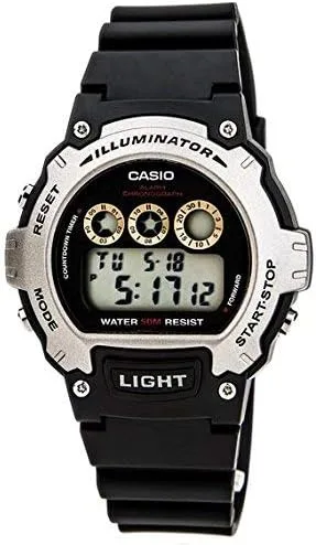 Vista 4 de Casio Illuminator Deportes Digital Chrono Reloj w214h-1av