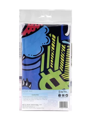 Vista 7 de Betty Dain Little Friends - Capa de corte de pelo para niños, 30 pulgadas de ancho x 36 pulgadas de largo, perfecta para niños y niñas, 100%