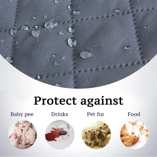 Vista 3 de XMAYODS Fundas antideslizantes para sofá con cojines de 1/2/3/4, impermeable, acolchada, protectores de muebles para perros, mascotas y niños