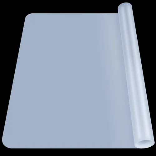 Vista 11 de LEOBRO Tapete de Silicona, 23.4" x 15.6" Tapetes de Silicona Negros para Manualidades, Moldes de Resina, Tapete de Masa de Juego, para Resina