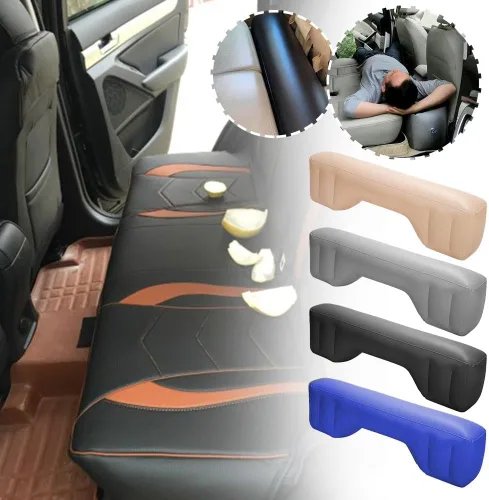 Vista 6 de Relleno de espacio para asiento trasero, accesorios inflables para colchón de automóvil, relleno inflable para espacios de asiento trasero del Azul