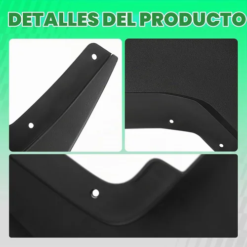 Vista 8 de YHTAUTO Guardabarros antisalpicaduras para Chevrolet Equinox 2010-2017