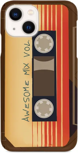 Vista 11 de Inspired Cases - Compatible con iPhone Xs Max - Funda protectora con textura 3D para Apple iPhone Xs Max - Awesome Mix Vol. 1 Old School Vintage Tape