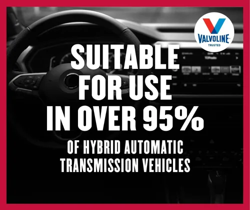 Vista 5 de Valvoline Líquido de transmisión automática completamente sintético para vehículos híbridos ATF 1 QT, caja de 6