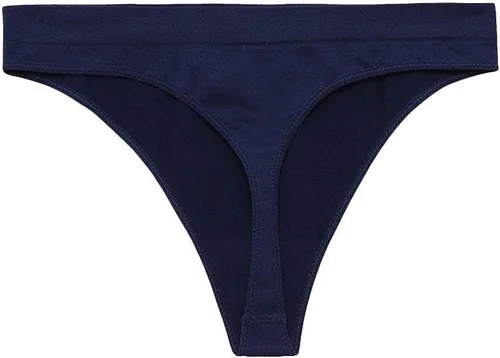 Vista 5 de Tangas francesas de cintura alta bragas de alta elasticidad sin costuras tangas Paquete de 3 Rojo