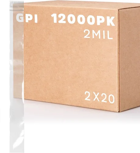 Vista 28 de Bolsas con cremallera de 1 pulgada x 8 pulgadas de largo, paquete de 12000