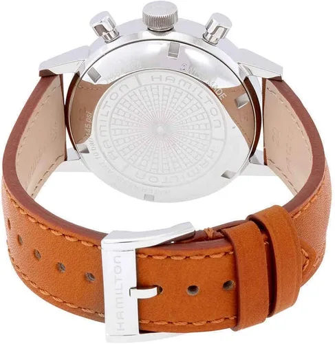 Vista 6 de Hamilton Intra-Matic cronógrafo automático esfera azul reloj para hombre H38416541, Azul, Reloj automático