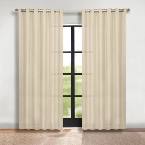 Vista 100 de Superior Blackout Curtains, Room Darkening, Bedroom, Drapes, Kitchen, Living Room Window Accents, Sun Blocking, Thermal, 2 Pack, Solid Blackout