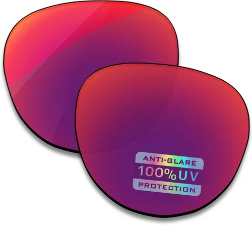 Vista 18 de Bowyer Lentes de repuesto para gafas Ray-Ban Meta Gen1 y 2 y 3 AI Espejo cromado negro.