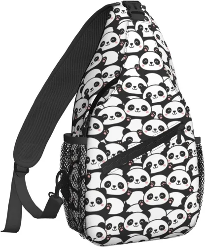 Vista 16 de Famame Mochila bandolera para el pecho, bolsa de hombro, gimnasio, ciclismo, viajes, senderismo, mochila para hombres y mujeres.., MultiColor1