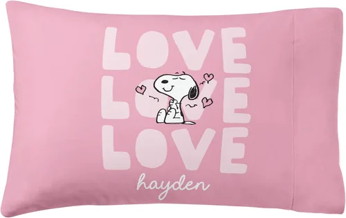 Vista 18 de Funda de almohada personalizada Let’s Make Memories - Funda de almohada personalizada para niños con nombre - Funda para almohada de tamaño estándar