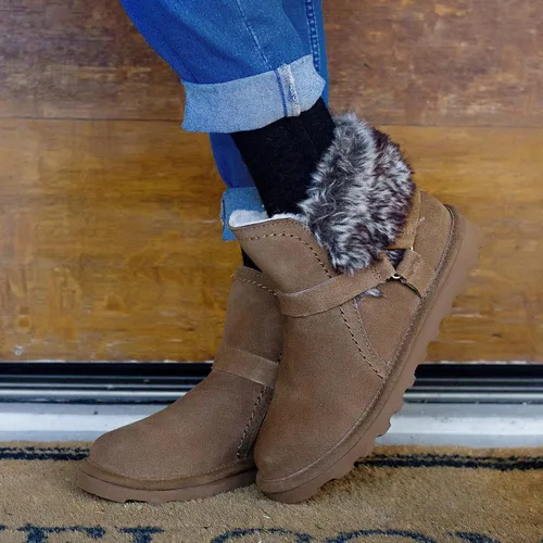 Vista 8 de BEARPAW Konnie - Botas clásicas para mujer, de varios colores, botas de meter para mujer, cómodas botas de invierno