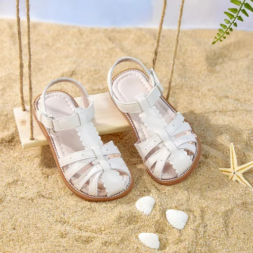 Vista 3 de Kiderence Sandalias para niñas pequeñas, zapatos de verano para niñas pequeñas