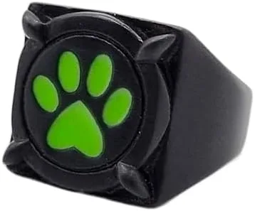 Vista 2 de ZAG STORE - Ladybug - Anillo de gato negro, Acero inoxidable, Acero inoxidable
