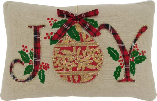 Vista 8 de SARO LIFESTYLE Ariadne Collection - Almohada de casa de jengibre con relleno de plumón, 18 pulgadas, color natural