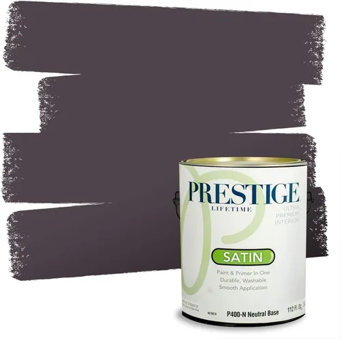 Vista 84 de PRESTIGE Pintura exterior e imprimación en uno, bingo, satén, 1 galón