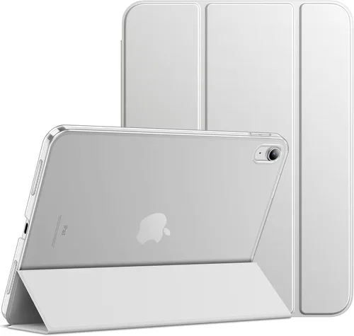 Vista 8 de JETech - Funda para iPad (A16) de 11ª y 10ª generación, color negro Cover for 2025/2022 Model, Translucent Back, Tri-Fold Stand, Auto Wake/Sleep