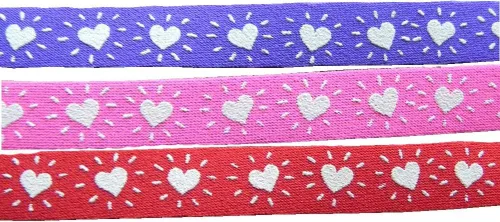 Vista 3 de Collar de gato, corazones (el color puede variar)