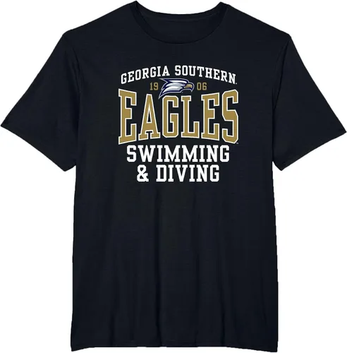 Vista 9 de Georgia Southern University Eagles Swimming and Diving T-Shirt