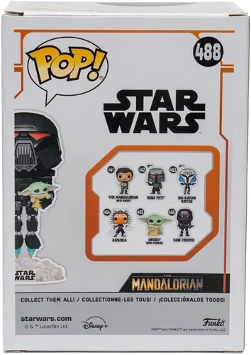 Vista 9 de Vinilo Pop - Star Wars - Dark Trooper con Grogu 488