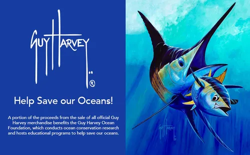 Vista 4 de Guy Harvey Performance Flex - Gorra ajustada para hombre