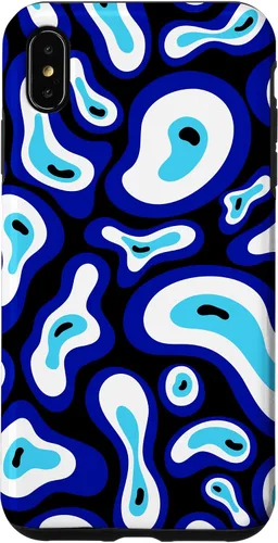 Vista 11 de Malvado de ojo turco Groovy Swirl patrón Good Vibes teléfono caso para iPhone 17