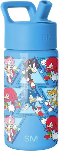 Vista 16 de Simple Modern DC Comics Batman - Botella de agua para niños con tapa con pajilla, vaso aislado de acero inoxidable de 14 onzas para niños, vaso a