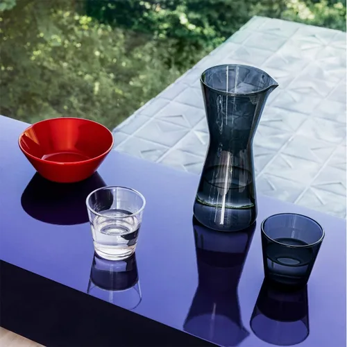 Vista 2 de Iittala 1057033 Kartio Jarra 95cl Vidrio Gris Oscuro