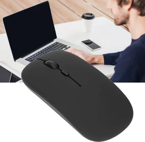 Vista 4 de Ratón ergonómico recargable DualMode 2.4G Accesorios ópticos para computadora