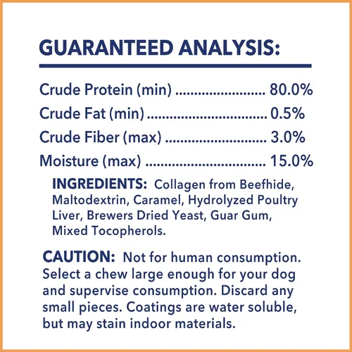 Vista 6 de Pet Factory CareChewz - Golosinas trenzadas delgadas de colágeno de 6 a 7 pulgadas para masticar para perros, sabor a pollo, 5 unidades/1 paquete