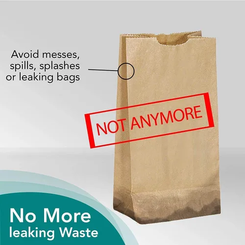 Vista 6 de Bolsa para vómito Carebag con almohadilla súperabsorbente (Caja de 20 bolsas), CLEANIS VOMIT BAG, 1, 1
